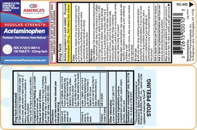 Aps Acetaminophen 325mg (Aps Acetaminophen 325mg)